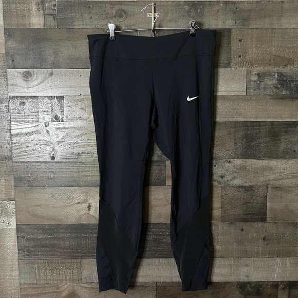 SOLD Nike Mesh Leggings 1X - Picture 1 of 3